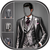 Man Designer Suit Photo Booth icon