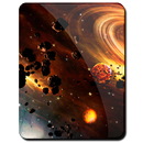 Planet Effect Asteroids Moving APK