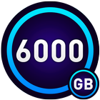 6000 GB free storage space booster 2018 Simulator icon