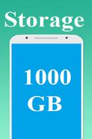 1000 GB Free Storage Cloud Prank 2017 Screenshot 1