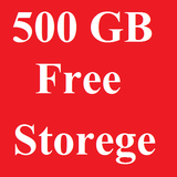 500gb Free Storage  and backup prank 2017 icône