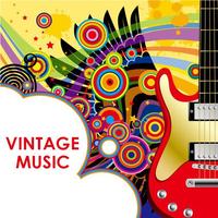 70s 80s 90s Musik Retro Oldies Plakat