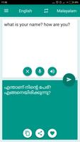 Malayalam-English Translator الملصق