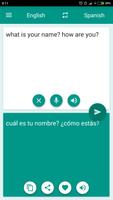 Spanish-English Translator पोस्टर