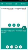 French-Romanian Translator الملصق
