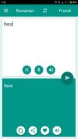 French-Romanian Translator تصوير الشاشة 2