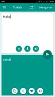 Hungarian-Turkish Translator اسکرین شاٹ 2