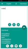 برنامه‌نما Indonesian-English Translator عکس از صفحه