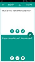 Filipino-English Translator پوسٹر