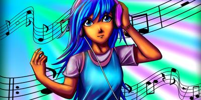Musica Anime Poster