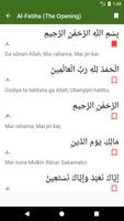 Quran - Hausa Translation Affiche