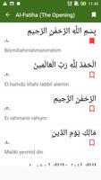 برنامه‌نما Quran - Turkish Transliteration Latin عکس از صفحه