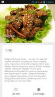 Buku Resep Masakan Korea capture d'écran 1