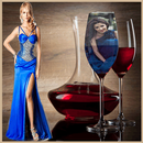 Drink Glass Photo Frame APK