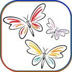 Butterfly Coloring Book icône