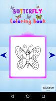 Butterfly Coloring Book Affiche