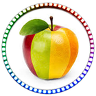 ikon Fruits Coloring Kids Learning