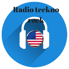 Radio free mmo music teckno rock app station アイコン
