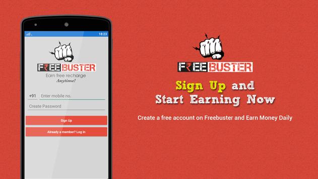 Free Buster - Mobile Recharge poster