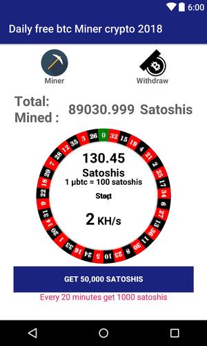 Free Bitcoin Miner Android Btc Miner 2018 For Android Apk Download - 