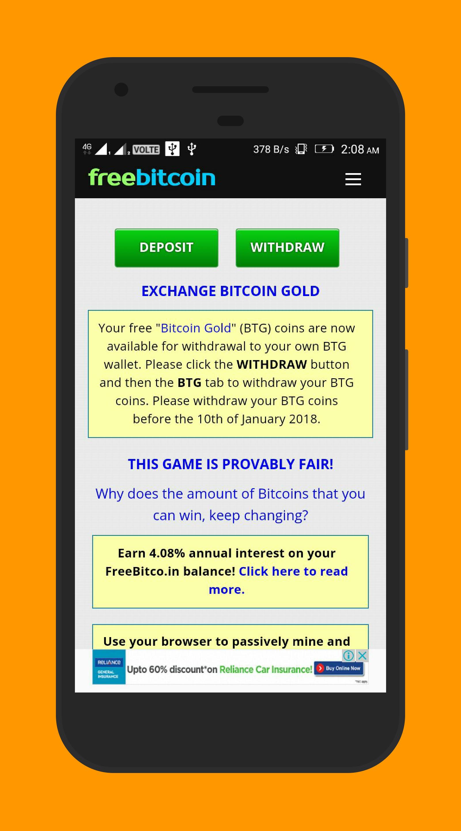 Free Bitcoin Fast Earn For Android Apk Download - 