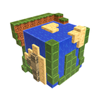 Minecraft pixel gun - сrafting new world craft icône