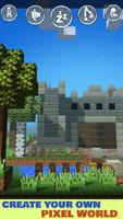 Minecraft pixel gun - сrafting new world craft Affiche