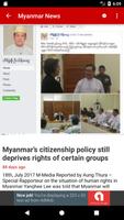 Myanmar News imagem de tela 3