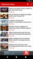 Afghanistan News capture d'écran 2