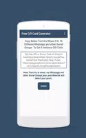 Free Gift Code Generators اسکرین شاٹ 4