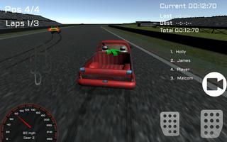 Free Truck Simulator Racing 3D 포스터