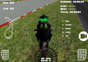 mundo 3D carreras de motos captura de pantalla 1