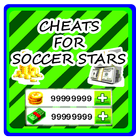 Cheats For Soccer Stars prank icône