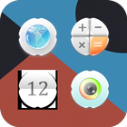 Fresh And Lovely Ceramic Texture Icon Pack ícone