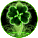 Four leaf clover theme APK