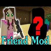 Friend Mod for Minecraft PE Affiche