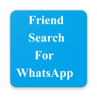 Friend Search for WhatsApp 2017 biểu tượng