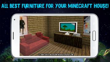 Furniture mods for Minecraft 포스터