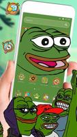 Pepe Frog Meme Theme Poster