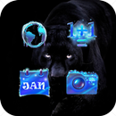 Frostyneon Blue Magic Icon Pack APK
