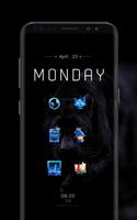 Frostyneon Blue Magic Icon Pack постер