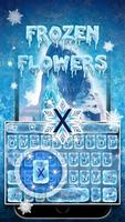 Frozen Flowers Affiche