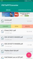 PDF to PPT Converter पोस्टर