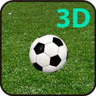 Toques futbol 3D-icoon