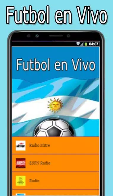 Descarga de APK de Fútbol en Vivo - Radio FM/AM Argentina para Android