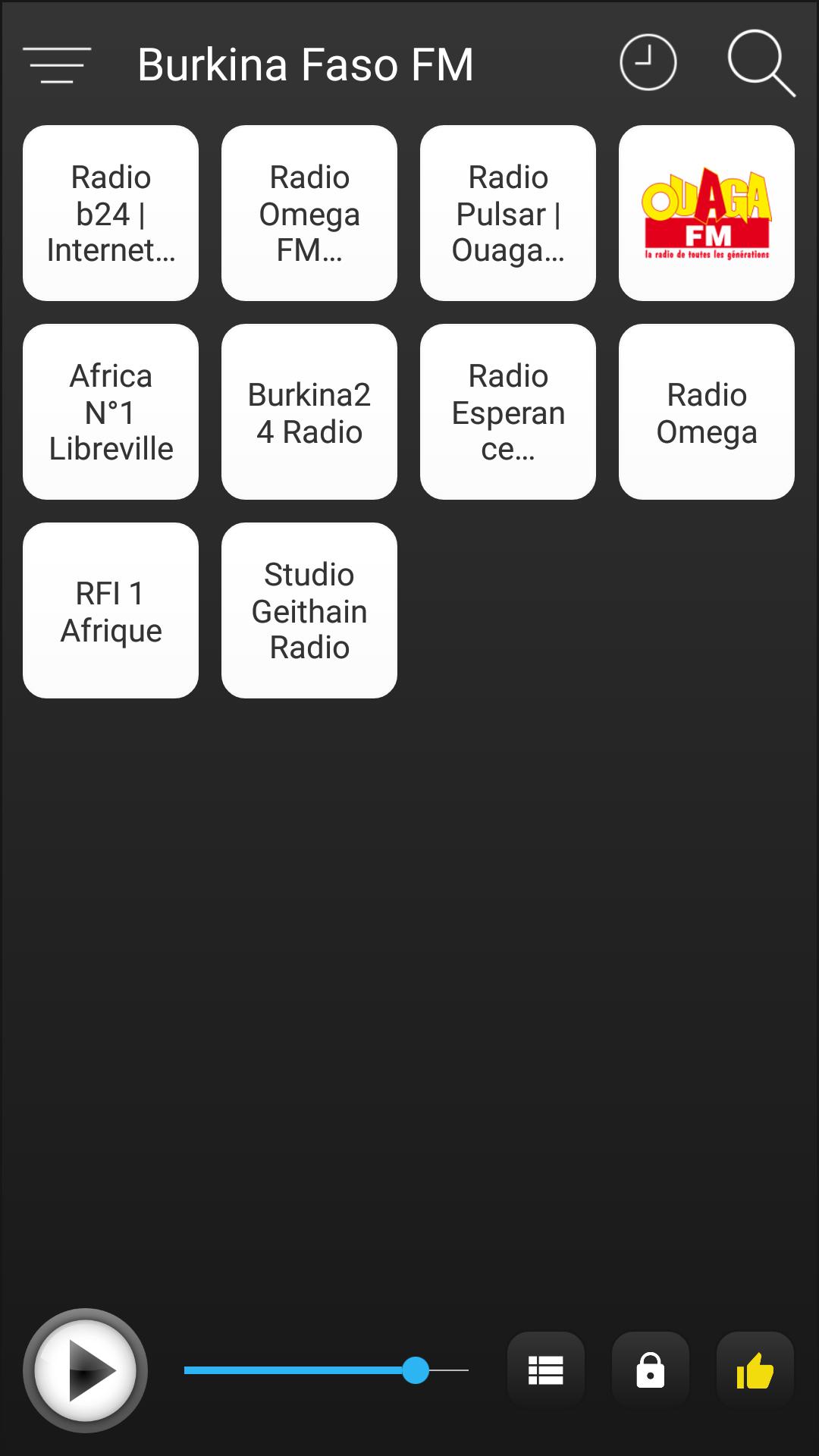 Burkina Faso Radio Station - Burkina FM AM Online APK voor Android Download