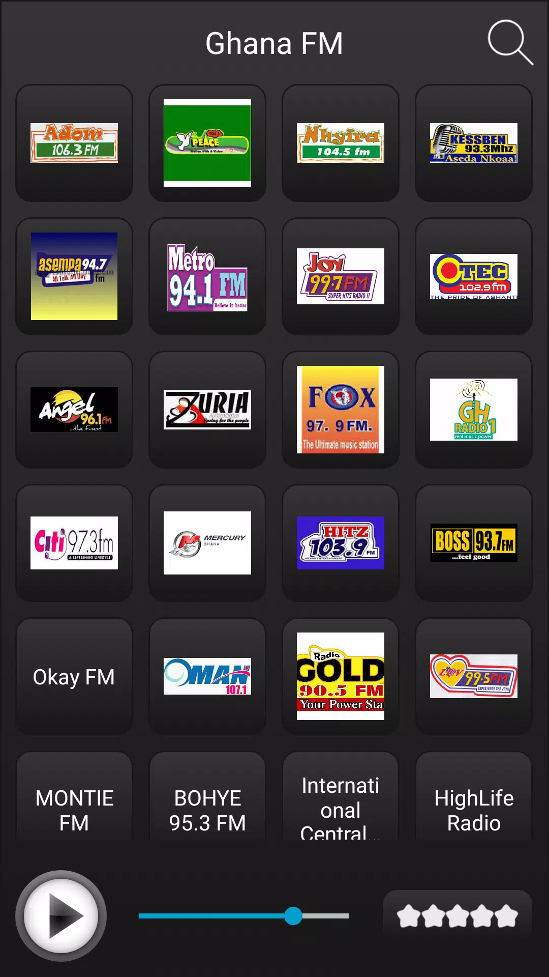 Ghana Radio Stations Online - Ghana FM AM Internet APK for Android Download