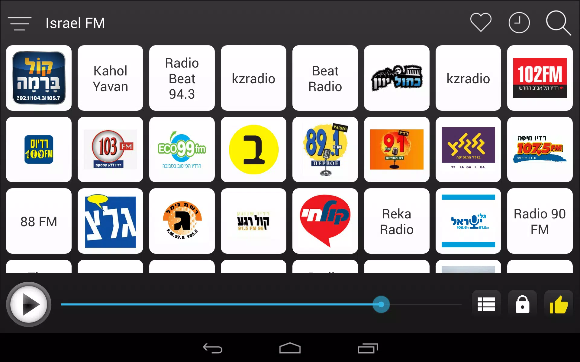 Israel Radio Stations Online Israel FM AM Internet APK for Android Download