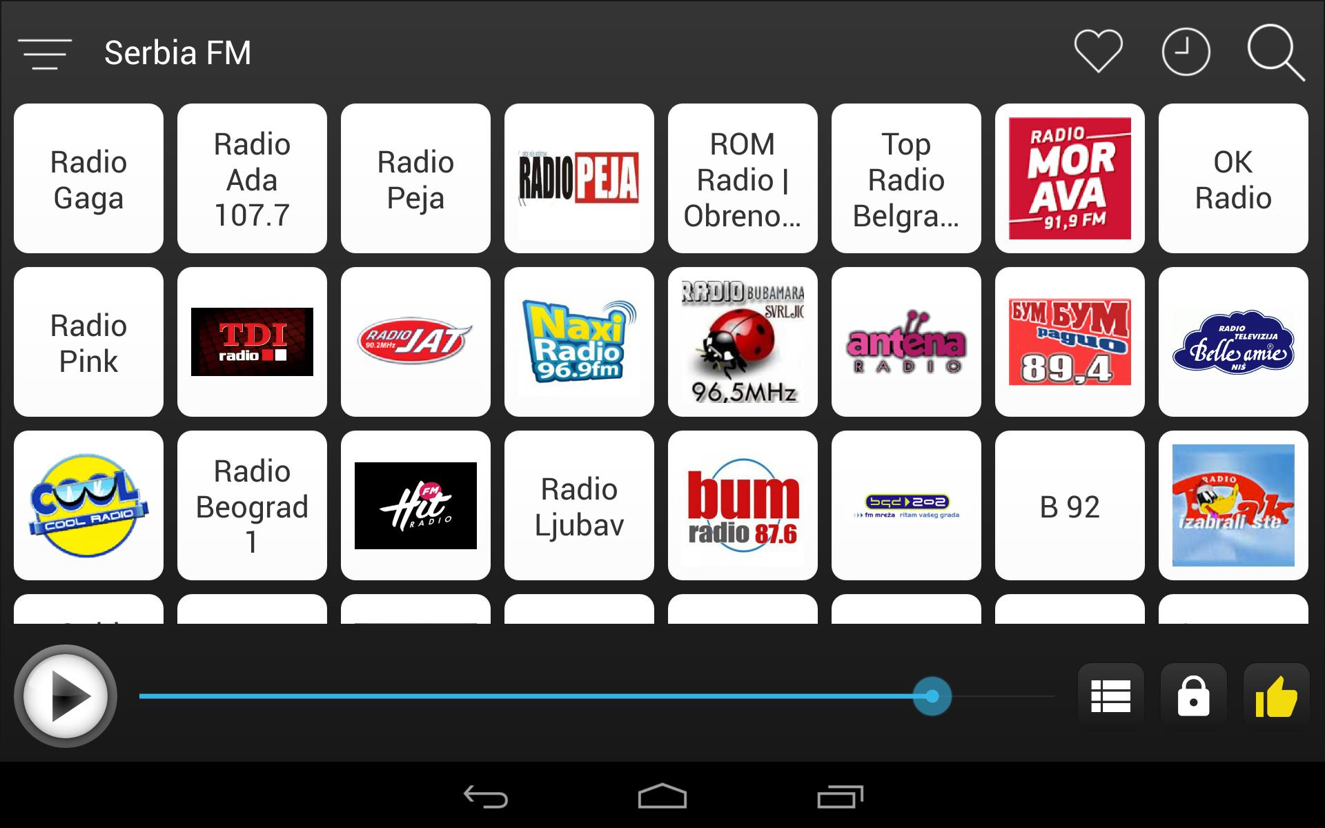 Serbia Radio Stations Online Serbia FM AM Internet for Android - APK  Download
