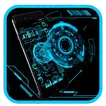 Technology Neon Blue